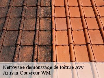 Nettoyage demoussage de toiture  avy-17800 Artisan Couvreur WM 